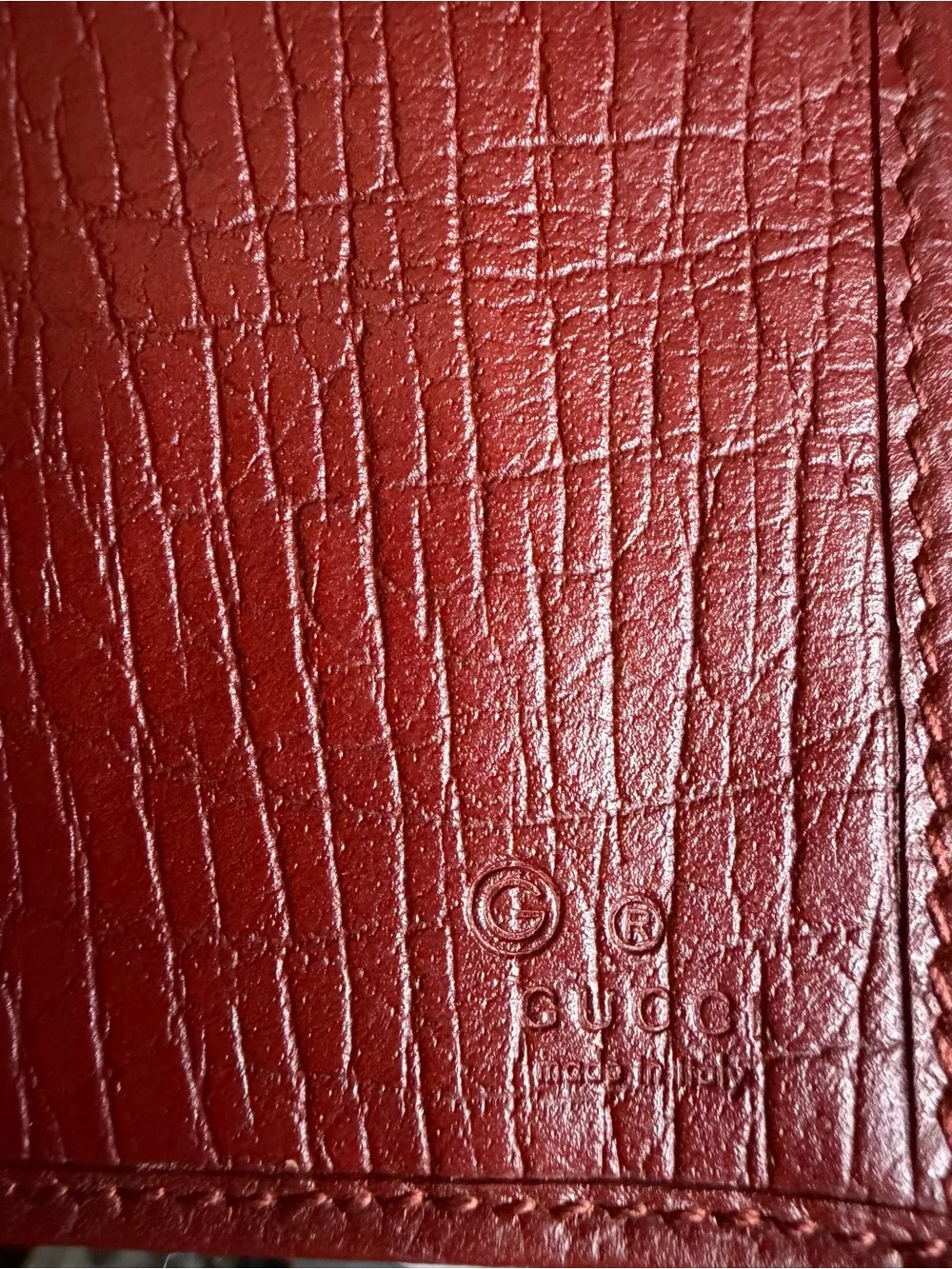 Gucci Blondie Continental Wallet – Vintage Red Leather - Picture 7 of 8